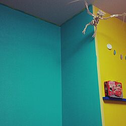 壁/天井/やっぱり青が好き/壁にペンキを塗る/【81】アルプスの氷/壁紙屋本舗...などのインテリア実例 - 2014-04-15 14:05:07