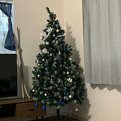 クリスマス/クリスマスツリー180cm/リビングのインテリア実例 - 2020-11-15 16:15:27