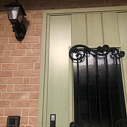 アンティーク/緑のドア/リーフグリーン/玄関/入り口のインテリア実例 - 2022-05-17 20:19:40