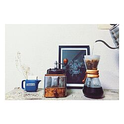 棚/coffee/coffee time/chemex/DIY...などのインテリア実例 - 2015-11-15 20:36:56
