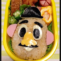 キャラ弁/幼稚園　お弁当/トイストーリー/ポテトヘッドのインテリア実例 - 2014-07-21 07:42:27