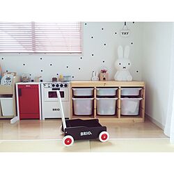 部屋全体/miffylamp/miffy/BRIO/IKEA...などのインテリア実例 - 2016-05-20 15:13:50