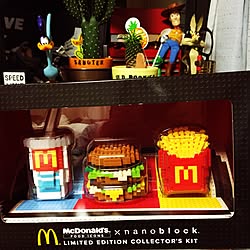 机/nanoblock/マクドナルドのインテリア実例 - 2016-04-10 19:40:46