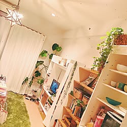 部屋全体/ナチュラル/IKEA/観葉植物/カフェ風...などのインテリア実例 - 2017-03-12 02:00:55