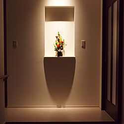 玄関/入り口/照明のインテリア実例 - 2016-09-11 23:23:23