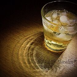 机/影/おひとりさま/アルコール/グラス...などのインテリア実例 - 2013-08-25 23:38:12