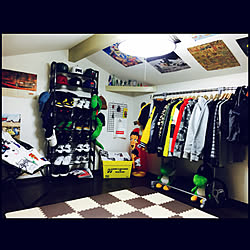 部屋全体/Subciety/G-STAR RAW/XLARGE/CHAMPION...などのインテリア実例 - 2017-11-26 01:55:00