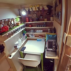 部屋全体/ガレージ/ロフトベッド/小屋/隠れ家...などのインテリア実例 - 2017-06-12 23:44:36