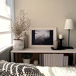 机/IKEA 照明/H＆M HOME/好きな写真家/ベッドルーム...などのインテリア実例 - 2017-01-28 10:40:08