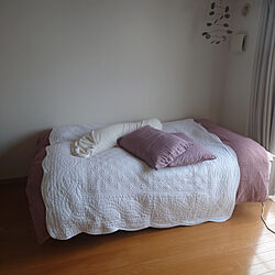 ベッド周り/1K/一人暮らしのインテリア実例 - 2022-04-17 09:05:16