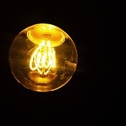 壁/天井/LED電球/IKEA/築40年のインテリア実例 - 2016-08-11 20:57:50