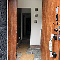 玄関/入り口/ガラスブロックのインテリア実例 - 2021-03-27 20:51:34