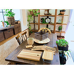 木製/かご/天然素材が好き/竹製品/IKEA...などのインテリア実例 - 2020-09-02 13:22:04