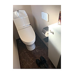 ホテルライクインテリア/ダークな壁/メンズ仕様のトイレ/トイレ収納/トイレインテリア...などのインテリア実例 - 2019-12-23 12:20:57