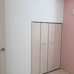 ベッド周り/ピンクの壁/ピンク×ホワイト/ピンクが好き/入居前...などのインテリア実例 - 2018-10-09 14:06:16