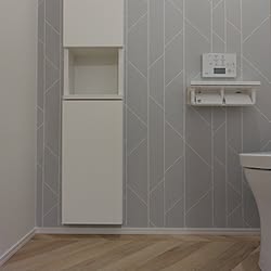 バス/トイレ/インテリア好き/トイレ/トイレットペーパー収納/トイレ収納...などのインテリア実例 - 2024-01-29 08:57:52