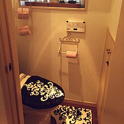 塗り壁DIY/しまむら/バス/トイレのインテリア実例 - 2016-01-29 17:08:50