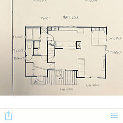 新築一戸建て/間取り/部屋全体/対面キッチン/家事動線...などのインテリア実例 - 2018-01-11 22:14:17