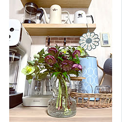 フラワーベース/花瓶/☁*°/ガーデニング/花を飾る...などのインテリア実例 - 2022-03-21 09:24:59