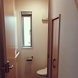 バス/トイレ/建売住宅/狭いトイレ/トイレ改造/階段下トイレが微妙のインテリア実例 - 2014-06-24 20:23:45