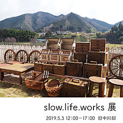 玄関/入り口/インスタ→slow.life.works/お知らせ/イベント作品/個展のインテリア実例 - 2019-04-04 09:12:09