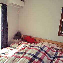 ベッド周り/ベッドルーム/寝室/ニトリ/IKEAのインテリア実例 - 2016-03-03 20:08:04