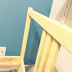 ベッド周り/ペンキ塗ります/色作り/ペンキ塗装/塗装開始！...などのインテリア実例 - 2016-07-27 14:59:24