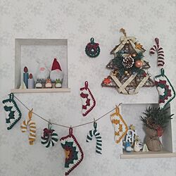 棚/クリスマス飾りのインテリア実例 - 2023-12-23 09:04:55
