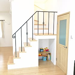 部屋全体/おもちゃ/おもちゃ部屋/おもちゃ収納/パナソニック建具...などのインテリア実例 - 2017-06-29 14:39:23