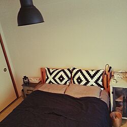ベッド周り/Lamp/北欧/照明/IKEA...などのインテリア実例 - 2014-06-12 08:04:49