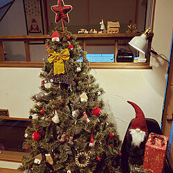 リビング/クリスマスツリー/クリスマスディスプレイ/かまわぬ手ぬぐい/クリスマス飾りのインテリア実例 - 2020-11-21 18:10:56