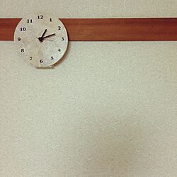 壁/天井/和室を改造/時計/賃貸のインテリア実例 - 2015-04-13 01:19:41