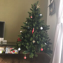 クリスマスツリー120cm/クリスマス/リビングのインテリア実例 - 2019-12-08 08:01:18