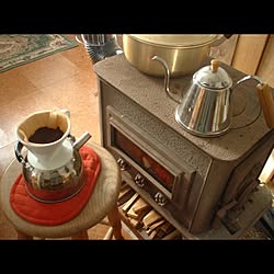 コーヒー/薪ストーブのインテリア実例 - 2015-12-18 10:12:09