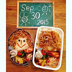 キッチン/おひるごはん/むすめちゃん/lunchbox/お弁当...などのインテリア実例 - 2015-10-01 14:22:43
