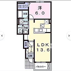 大東建託 1LDK/部屋全体のインテリア実例 - 2020-05-01 20:34:16