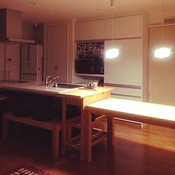 キッチン/アイランドキッチン/IKEA/照明のインテリア実例 - 2015-11-18 23:38:38