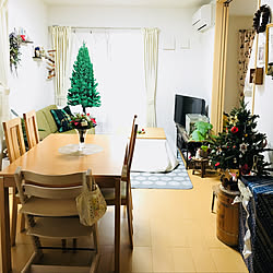 部屋全体/水槽のある暮らし/こたつのある暮らし/クリスマスプレゼント♡/もみの木タペストリー...などのインテリア実例 - 2018-12-22 05:48:19