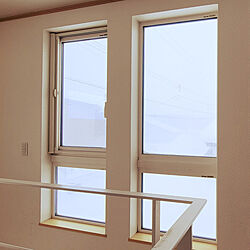 壁/天井/そとは、雪景色/ひきこもり♡/2階の廊下のインテリア実例 - 2022-02-28 10:20:26
