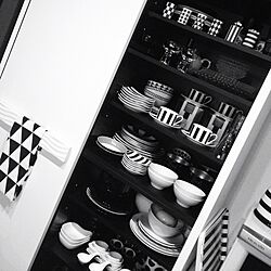キッチン/食器/雑貨/モノトーン/IKEAのインテリア実例 - 2013-01-20 17:16:06
