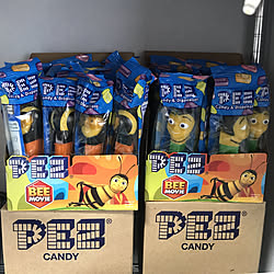 棚/bee movie/PEZ/雑貨/PEZ 雑貨...などのインテリア実例 - 2019-01-29 15:29:45