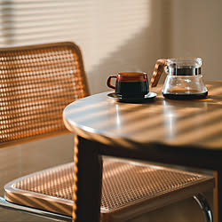 コーヒーのある暮らし/丸テーブル/机のインテリア実例 - 2023-02-04 01:38:06