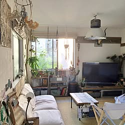 部屋全体/Snowpeak/漆喰壁DIY/journal standard Furniture/JSF研究会...などのインテリア実例 - 2015-07-14 08:59:54