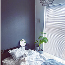 ベッド周り/寝室/照明/IKEA/一人暮らし...などのインテリア実例 - 2023-08-01 21:34:35