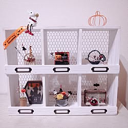 棚/ハロウィン/100均/Daiso/seria...などのインテリア実例 - 2023-10-25 22:20:52