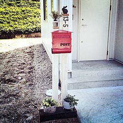 玄関/入り口/DIY/植物のインテリア実例 - 2013-09-22 14:17:54