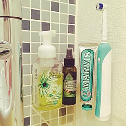 バス/トイレ/Bath&Body Works/MARVIS/green/1R...などのインテリア実例 - 2016-11-10 10:55:18