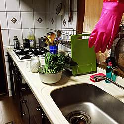 キッチン/暮らしの一コマ/フライングタイガー/IKEAのインテリア実例 - 2018-03-05 09:23:57