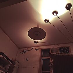 壁/天井/よる/照明 リビング/照明/照明好き...などのインテリア実例 - 2017-01-31 08:11:32