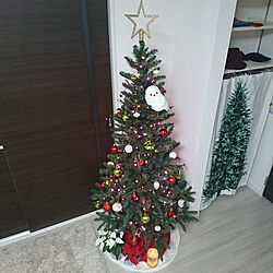 リビング/クリスマスツリー/メリークリスマス/ニトリ/クリスマスツリー180cmのインテリア実例 - 2018-12-19 22:25:31